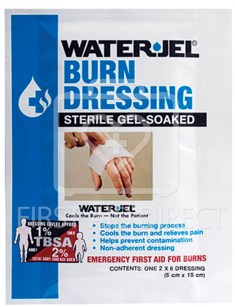 WATER-JEL, BURN DRESSING, 5.1 x 15.2 cm