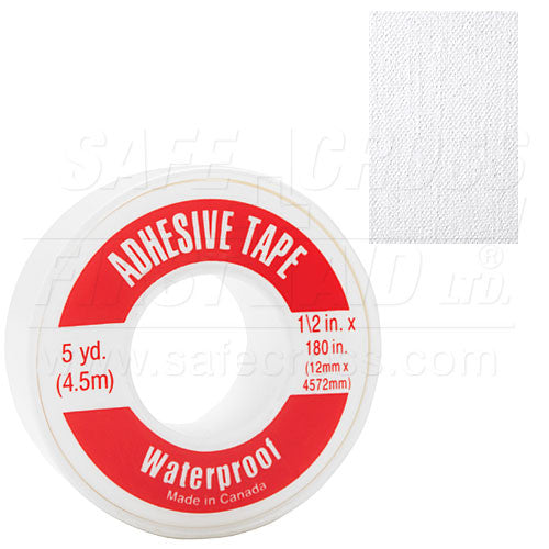 VINYL/CLOTH WATERPROOF TAPE - 1.27 cm x 4.6 m SPOOLED