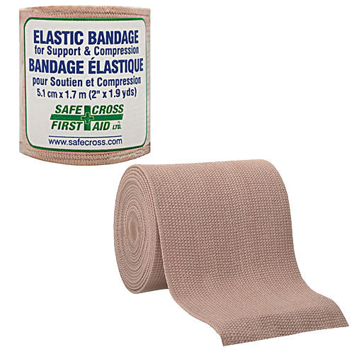 ELASTIC SUPPORT/COMPRESSION BANDAGE - 5.1 cm x 1.7 m - First Aid Direct