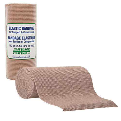 ELASTIC SUPPORT/COMPRESSION BANDAGE, 10.2 cm x 1.7 m