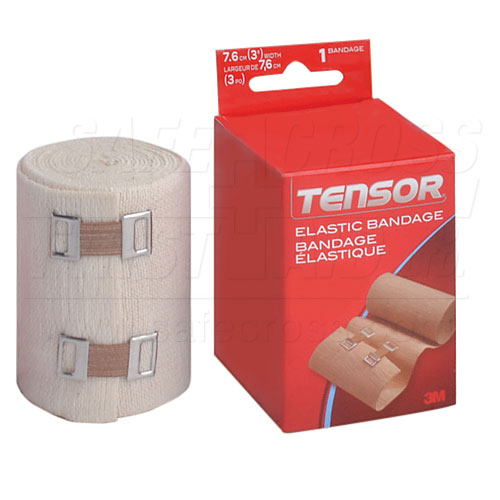 Compression Tensor Dressing TENSOR BRAND ELASTIC SUPPORT/COMPRESSION BANDAGE 7.6 cm - First Aid Direct