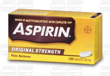 ASPIRIN CAPLETS 100's