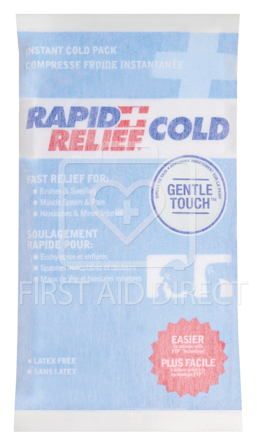 COLD PACK, GENTLE-TOUCH, INSTANT COLD, LARGE, 15.2 x 22.9 cm