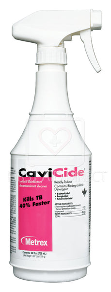 CAVICIDE, SURFACE DISINFECTANT/CLEANER, 711 mL, SPRAY PUMP