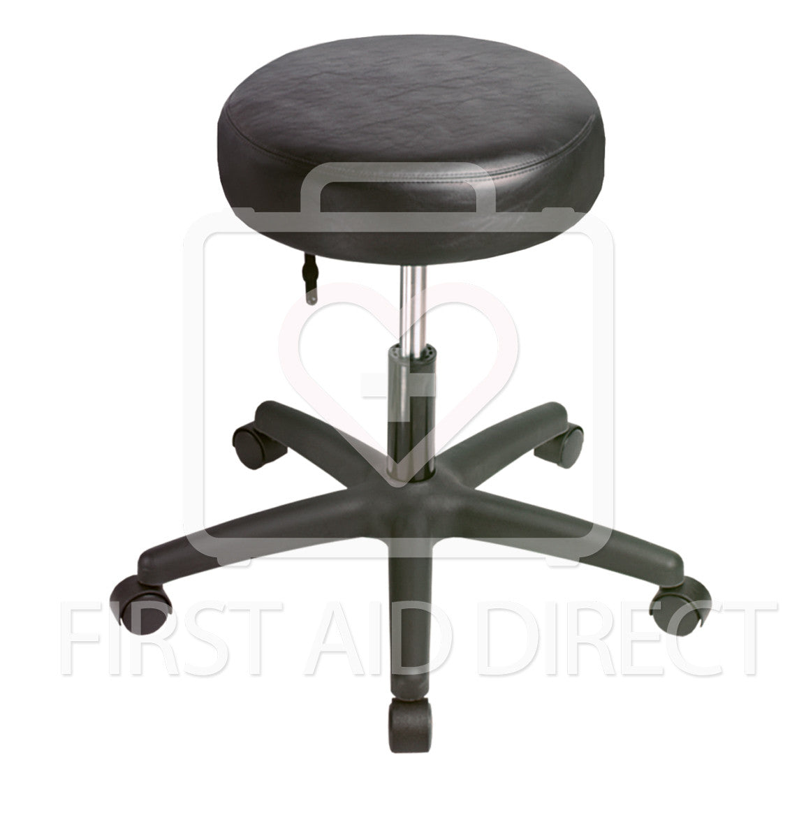 REVOLVING STOOL WITH GAS LIFT First Aid Direct