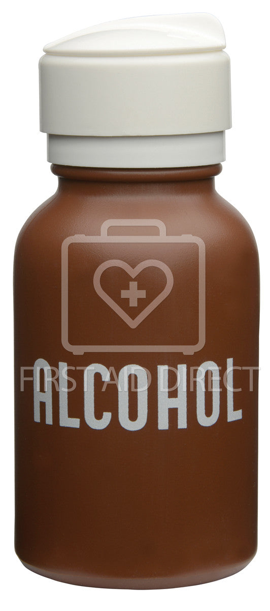 DISPENSER, ALCOHOL w/PLASTIC PUMP TOP, 237 mL