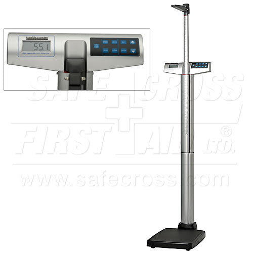 DIGITAL SCALE WITH HEIGHT MEASURE & LCD DISPLAY