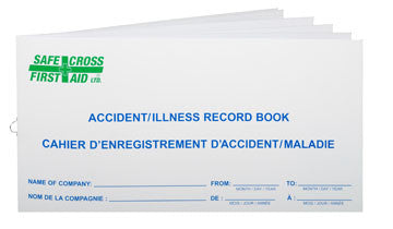 ACCIDENT/ILLNESS RECORD BOOK, LARGE