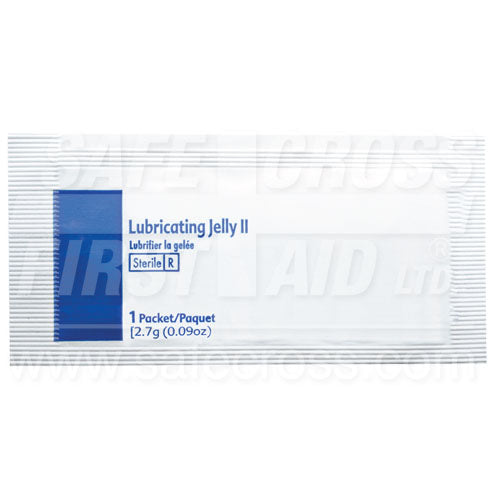 LUBRICATING JELLY - 2.7 g 12/PACK STERILE