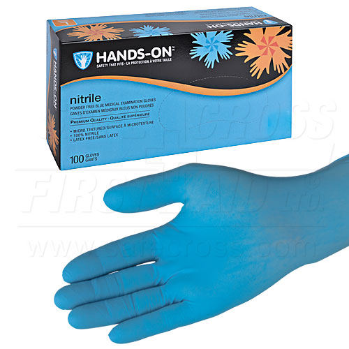 NITRILE MEDICAL EXAMINATION GLOVES - 3.2 MIL EXTRA-LARGE 100/BOX