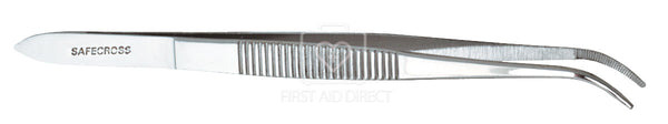 SPLINTER FORCEPS, FINE POINT, CURVED, 11.4 cm