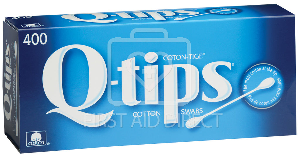 COTTON TIPPED SWABS, 7.6 cm, DOUBLE-END, "Q-TIPS", 400's