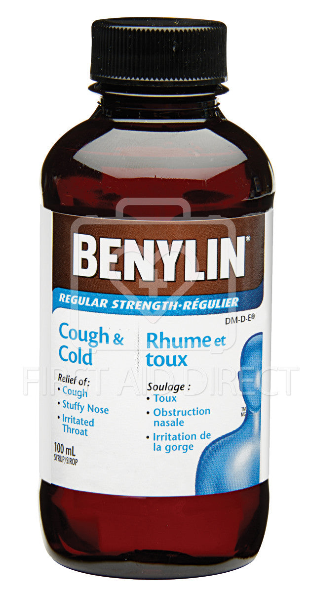 BENYLIN, COUGH & COLD, DM D E SYRUP, 100 mL