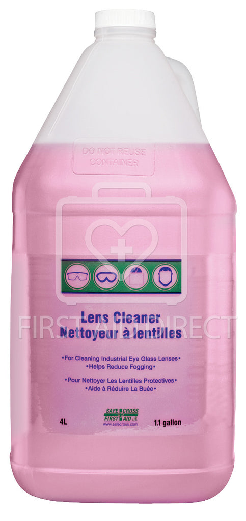 LENS CLEANING SOLUTION, 4 L