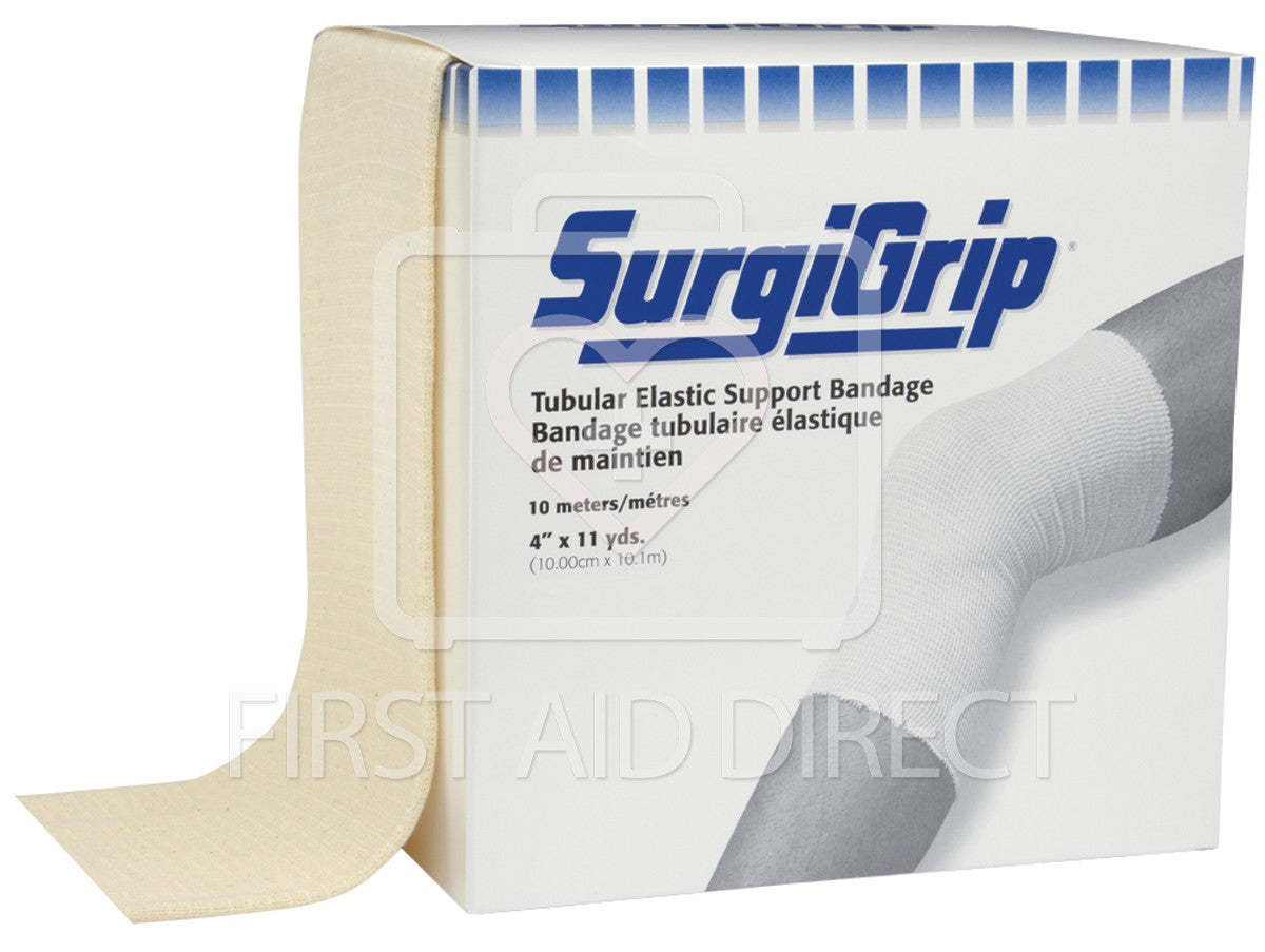 SURGIGRIP TUBULAR ELASTIC SUPPORT BANDAGE 10.2 cm x 10 m First