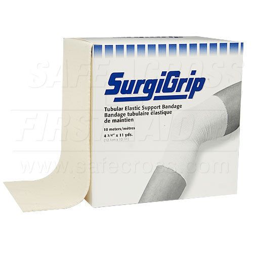 SURGIGRIP TUBULAR ELASTIC SUPPORT BANDAGE 12.1 cm x 10 m First Aid