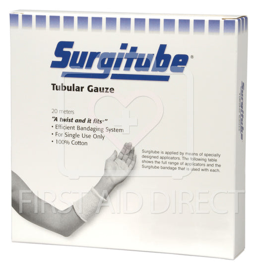 SURGITUBE, TUBULAR GAUZE, (2), 2.5 cm x 20 m