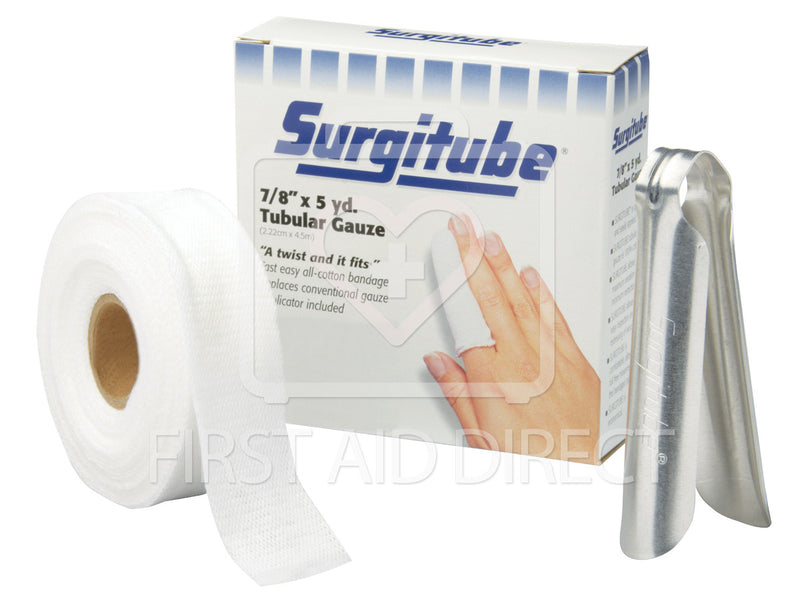 SURGITUBE, TUBULAR GAUZE w/APPLICATOR, (1 OR 2), 2.2 cm x 4.6 m