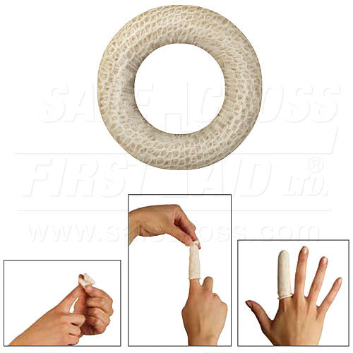 BOBFINGER, GAUZE DIGIT DRESSINGS, LARGE, 1.5 x 11.5 cm, 25's