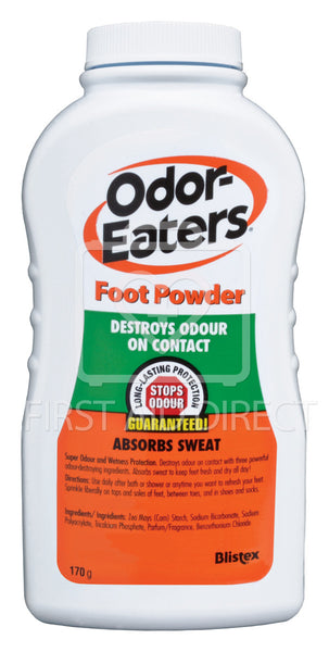ODOR-EATERS, FOOT POWDER, 170 g