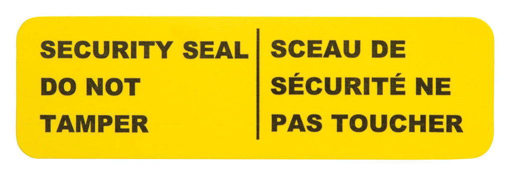 SECURITY SEALS - 25/PACKAGE