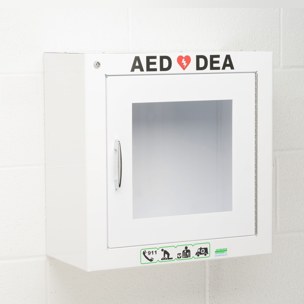 SURFACE AED CABINET – 44.5 x 44.5 x 22.9 cm